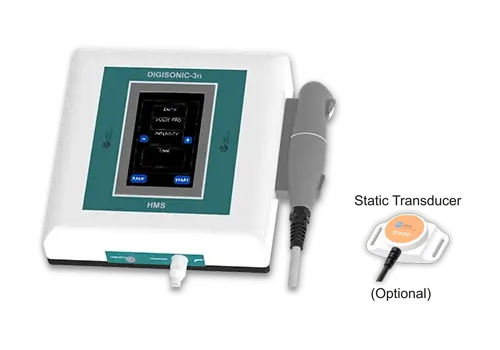 HMS Digisonic 3n – Computerised Ultrasound Therapy Machines 1 & 3 MHz HMS Digisonic 3n – Computerised Ultrasound Therapy Machines 1 & 3 MHz